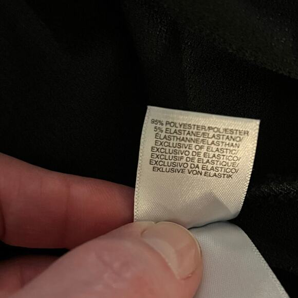 Rachel Rachel Roy Replenishment Black Keyhole Midi Dress Size Medium - Picture 7 of 9